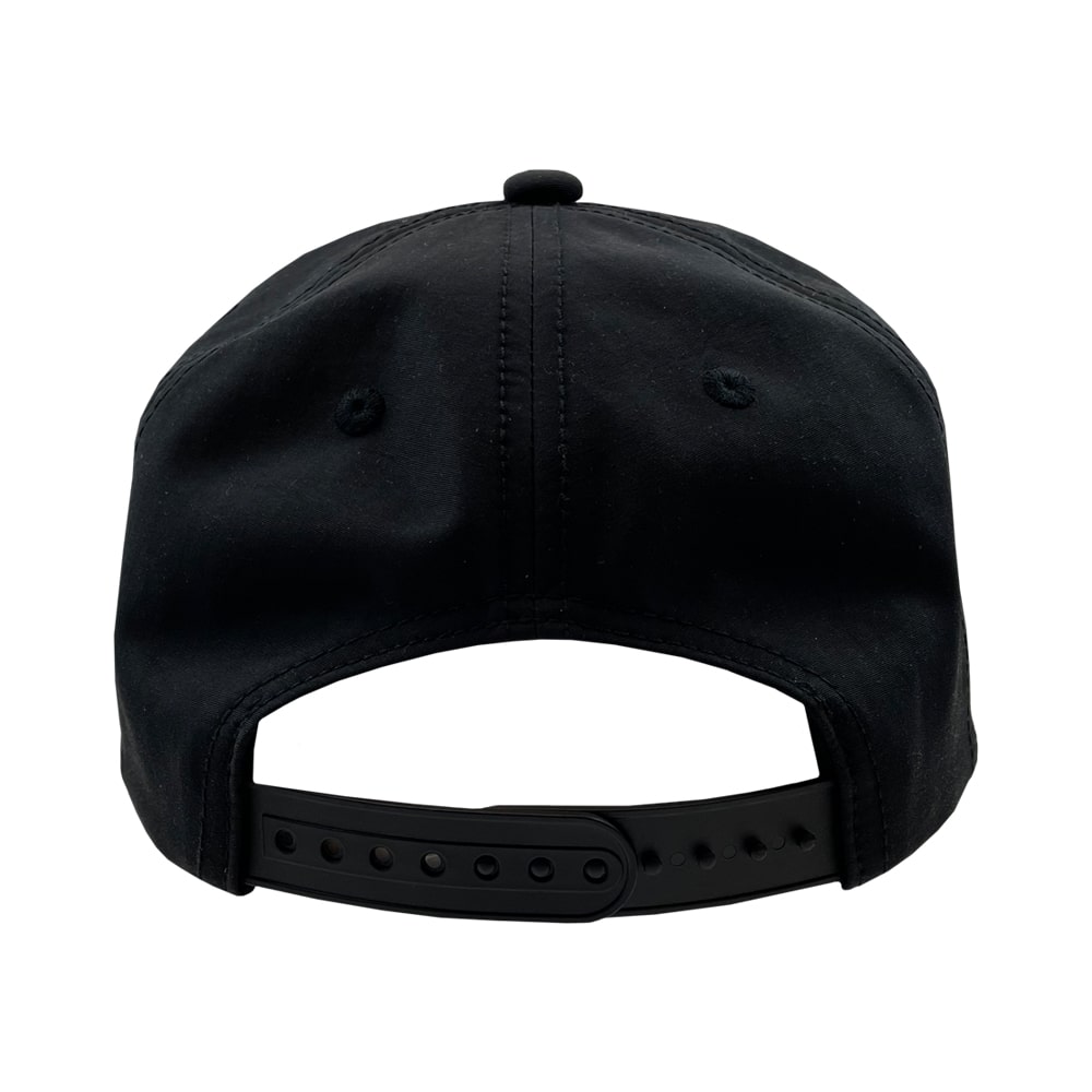Black::black hat with defy logo on front