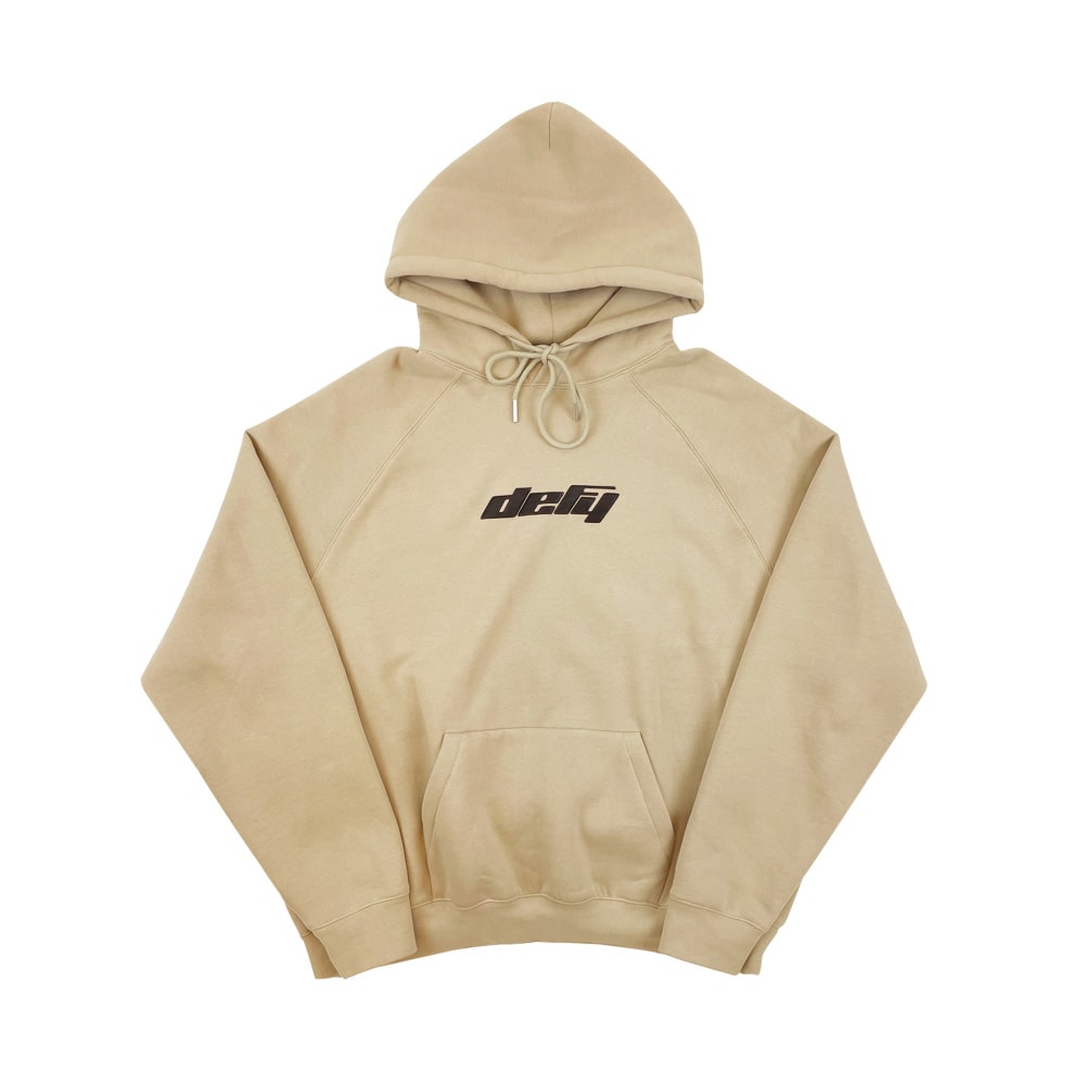 Logo Hoodie in Taupe