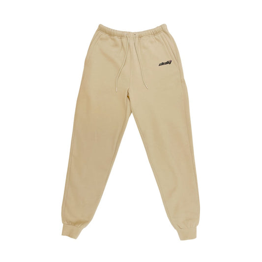 Logo Jogger in Taupe